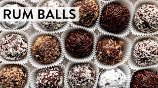 Rum Balls  Sallys Baking Recipes [upl. by Nwahsal]