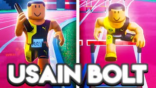 I Became USAIN BOLT In Roblox Track amp Field [upl. by Remsen]