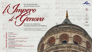 LImpero di Genova quarta parte il Mar Nero Conclusioni di Alessandro Barbero e tavola rotonda [upl. by Eissert]