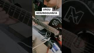 UNGU  SESUNGGUHNYA  Cover melodi akustik guitar cover shorts ungu [upl. by Mick]