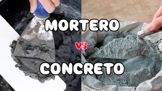 Mortero VS Concreto FAUAS [upl. by Dragde919]