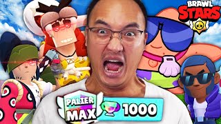 MES PREMIERS PALIER MAX SUR BRAWL STARS [upl. by Torrin559]