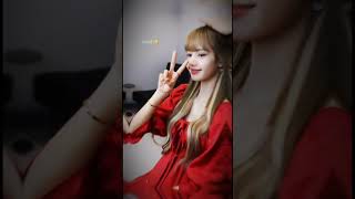 Lisa in red top vs purple top  lisa is so cute lili lisu cute manoban [upl. by Atsedom]