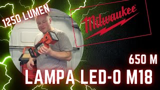 Milwaukee M18 Lampa LED0 6540m [upl. by Weigle]