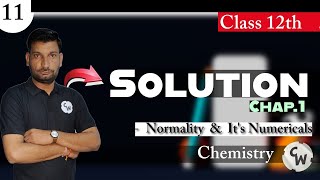 normality amp its numericals chemistry class12 solution [upl. by Nitnelav]