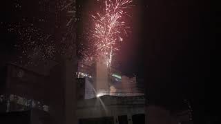 Philippines fireworks from my apartment door [upl. by Wash]