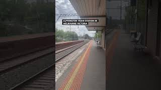 Train Station in Alphington train station melbourne australia travel travelblogger [upl. by Nayarb]