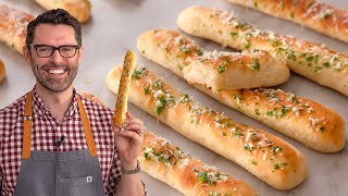 Easy Breadsticks Recipe [upl. by Accebar]