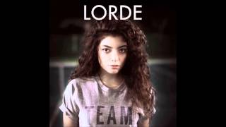 Lorde  Team  Instrumental with Backing Vocals [upl. by Aihgn]