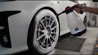 Snow Foam EFOAMER  Yaris GR ASMR  Car Wash amp Detailing ASMR Sounds [upl. by Tito]