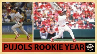 Albert Pujols wins Rookie of the Year A look back at his AMAZING 2001 season [upl. by Sid]