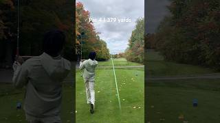 Parring after a PENALTY drop feels SO good golf golfswing [upl. by Newcomer445]