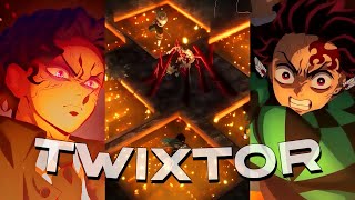 Ubuyashikis death  Muzan vs The Hashiras  Infinity Castle Twixtor  CC ⭐  Demon Slayer [upl. by Gwenette]