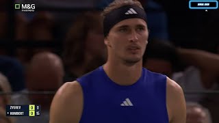 Alexander Zverev vs Ugo Humbert Highlights  Paris Masters 2024 [upl. by Sven]