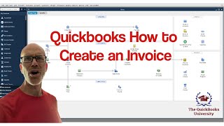 Quickbooks How to Create an Invoice [upl. by Pinebrook996]