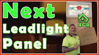 S01E41  Starting the leadlight panel for the front door  1880 House Renovation [upl. by Candace784]