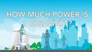 How much power is 1 gigawatt [upl. by Clayborne]