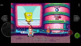 Nicktoons Freeze Frame Frenzy Game Boy Advance Game Over [upl. by Ipoillak573]