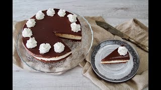 CHEESECAKE AL CIOCCOLATO IN DUE MINUTI [upl. by Wernsman28]