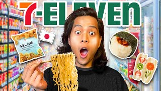 Only Eating 711 Food From Japan For 24 Hours [upl. by Hiamerej]