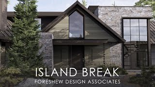 Revealing Our NEWEST LUXURY MUSKOKA COTTAGE Design on Lake Rosseau ISLAND BREAK [upl. by Ricard]