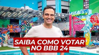 BBB 24 tem mudança no sistema de VOTAÇÃO Confira passo a passo como votar [upl. by Lohrman]