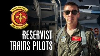 Reservist Trains Pilots [upl. by Oinota]