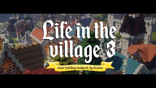 Minecraft Life In The Village 3 Multiplayer [upl. by Obidiah167]