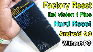 itel Vision 1 Plus Hard Reset  Itel L6501 Factory Reset PatternPinPassword Unlock Without Pc [upl. by Cynara]