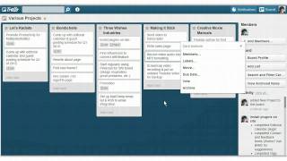 Using Trello to Manage Multiple Projects [upl. by Itsirhc]