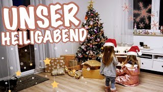 Der Weihnachtsmann war da 🎅🏻 UNSER HEILIGABEND [upl. by Harri]