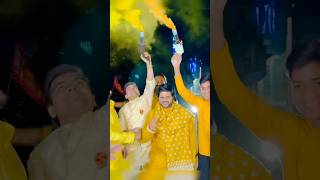 Ishaan bhai ki haldi main humne machaya dhamaal ❤️🤗 wedding haldi brother shortvideo shorts [upl. by Krawczyk]