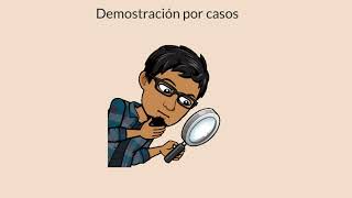 Demostración por casos [upl. by Niliak]