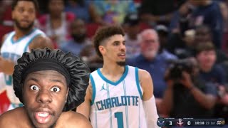 HE’S JUST TOO GOOD Hornets vs Rockets  Full Game Highlights Reaction [upl. by Etti]