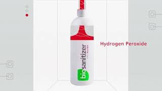 Saniswiss biosanitizer bHP  boosted Hydrogen Peroxide [upl. by Denten]