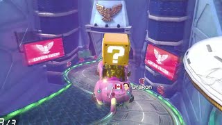 Finishing Mute City without touching the track  Mario Kart 8 Deluxe [upl. by Jordan]