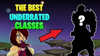 AQW TOP 5 BEST UNDERRATED CLASSES THAT NOBODY USES 2023 [upl. by Gnouc]