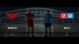 Rugby 25 Gameplay Scarlets VS Bulls [upl. by Anelrihs593]