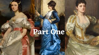 A Closer Look 19th Century Fashion 1800s1840s Part 1  Cultured Elegance [upl. by Ilojne517]