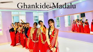 Ghankide Madalu❤️  Teej Video  Cover Dance  The Ninja Studio  DCNinja Thapa Magar [upl. by Anits]