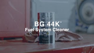 BG 44K® Fuel System Cleaner – PointofSale [upl. by Mullane]