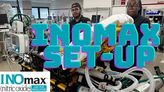 How to Set up INOmax DSIR Nitric Oxide with LTV1200 Ventilator Circuit [upl. by Nyrat318]