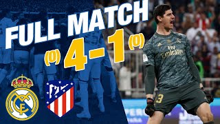 FULL MATCH  Real Madrid 00 Atlético 41 penalties  Spanish Super Cup 201920 final [upl. by Marisa179]