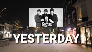 The Beatles  Yesterday  Lyrics [upl. by Desai]