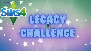 ♡Cozy Streamer♡ The Sims 4 Legacy Challenge  Create A Sim amp House With Me [upl. by Huey]