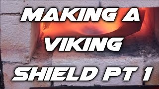 Making a viking shield part 1 [upl. by Tullusus]