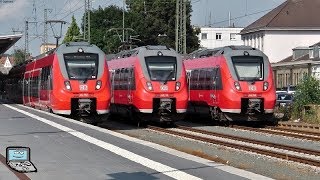 Ansbach  BR 115 mit IC  Nürnberger SBahn  ICE  BR 440  Güterzüge [upl. by Akselaw]