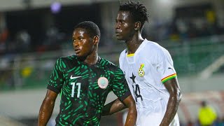 Nigeria vs Ghana U20 21 WAFU B U20 2024 [upl. by Aohk]