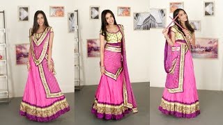 6 Gorgeous New Ways To Drape Your Lehenga Dupatta  Glamrs [upl. by Caldera578]