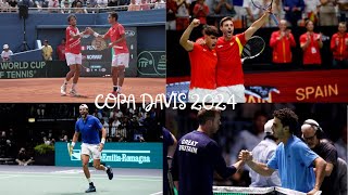 COPA DAVID 2024 Resultados 1309 tennis atptour copadavis peru argentina españa italia [upl. by Anika80]